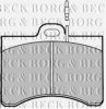 BORG & BECK BBP1201 Brake Pad Set, disc brake